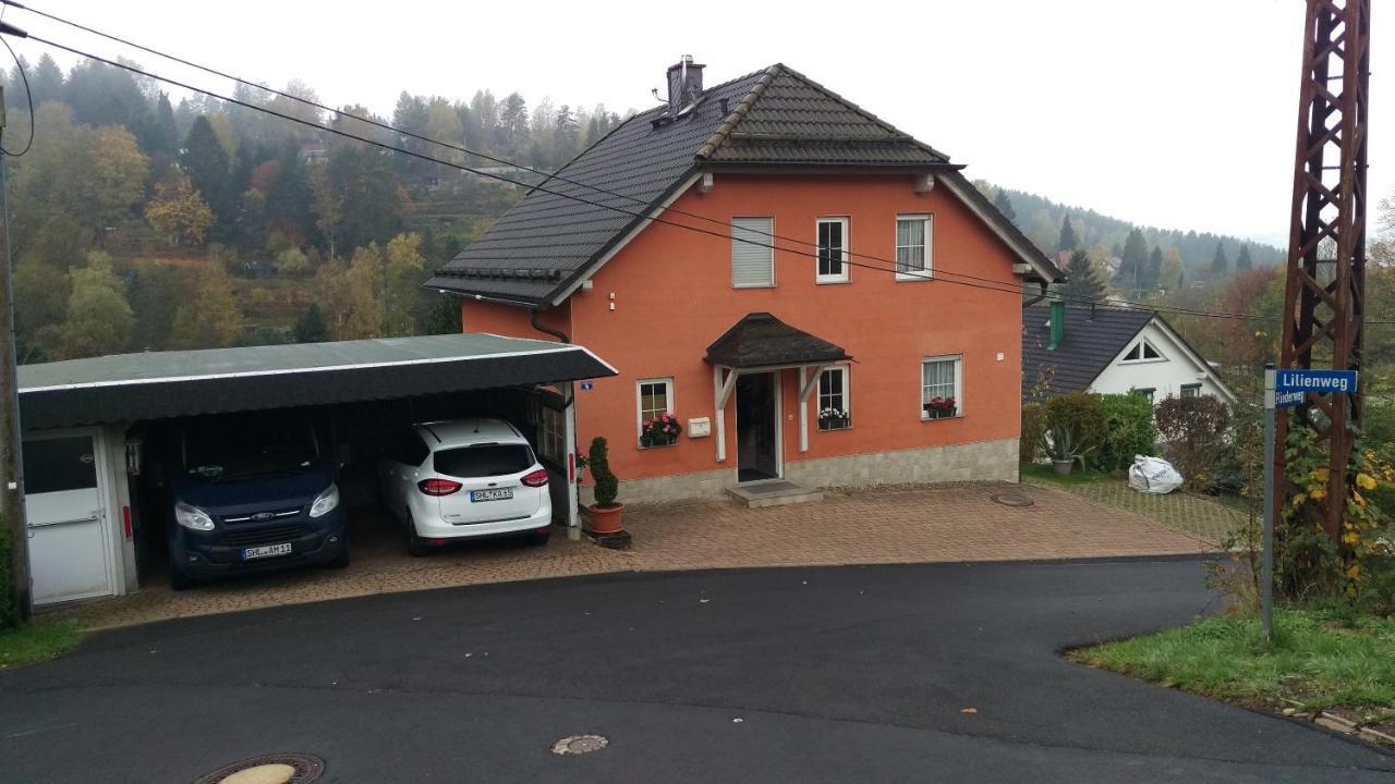 Ferienwohnung Fliederweg Suhl Exteriör bild